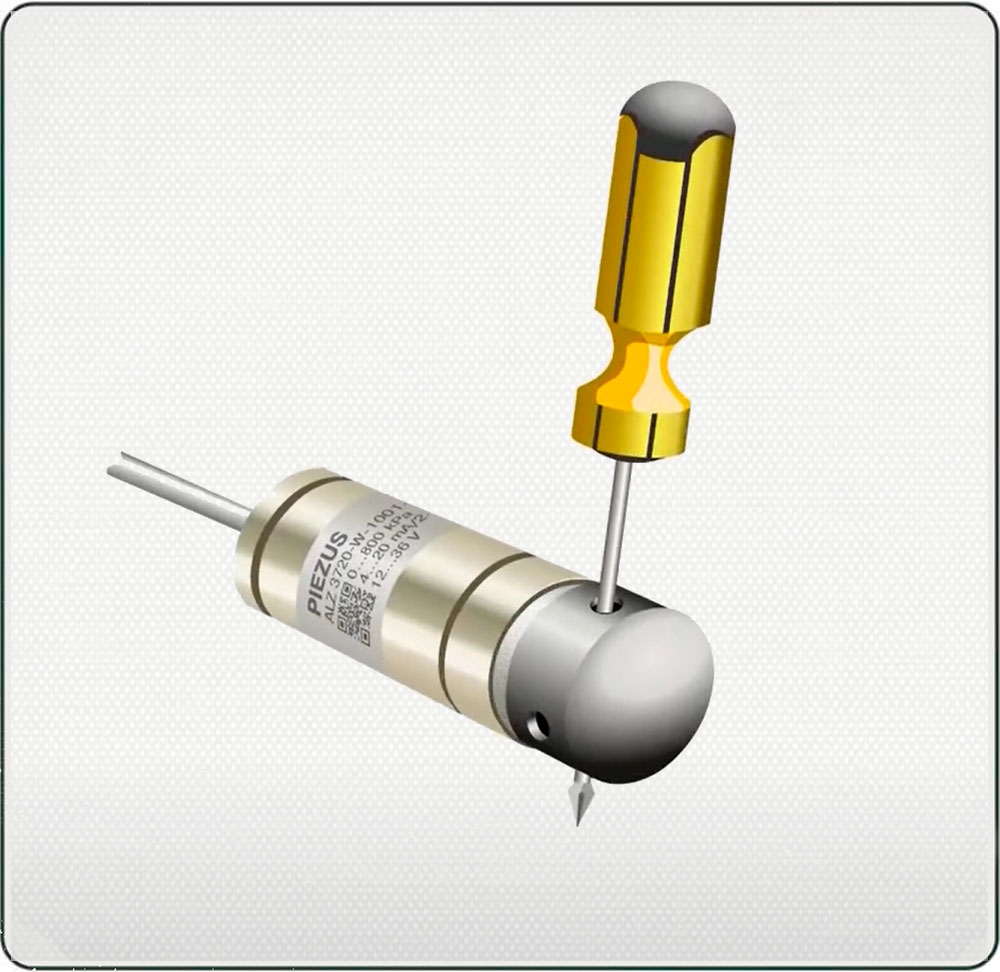 Protective cap is an optional component of the transmitter